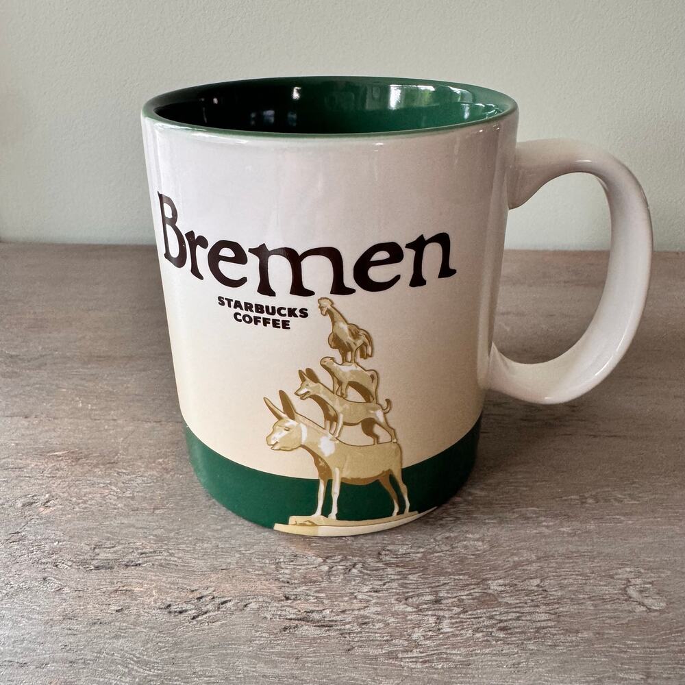 Starbucks Bremen Global Icon Coffee Mug 2018 Germany 16 ounces